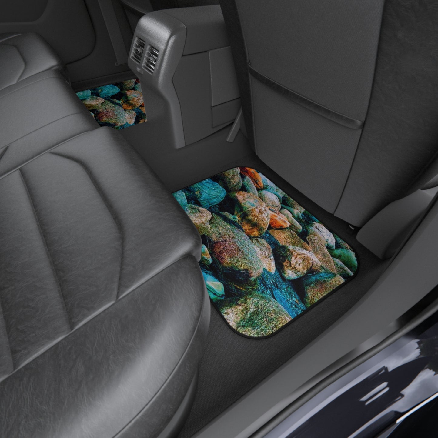 Ocean Rocks Car Mats (Set of 4)