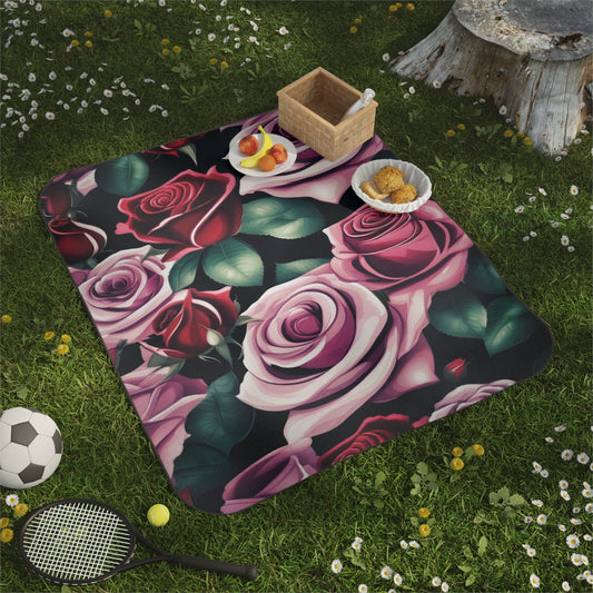 Rose Picnic Blanket