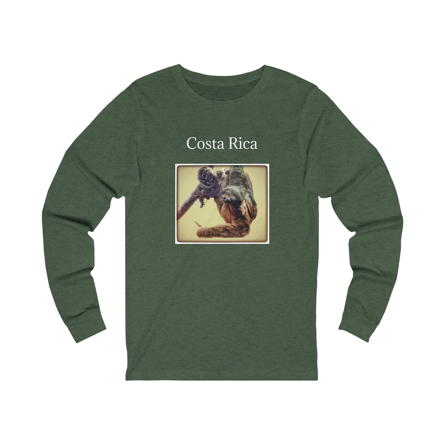 Costa Rica Unisex Jersey Long Sleeve Tee