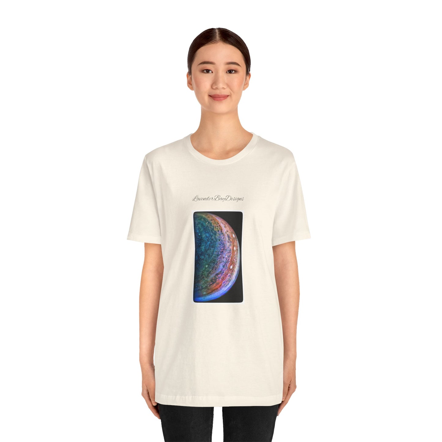 Marbled Pastel Unisex Jersey Short Sleeve Tee