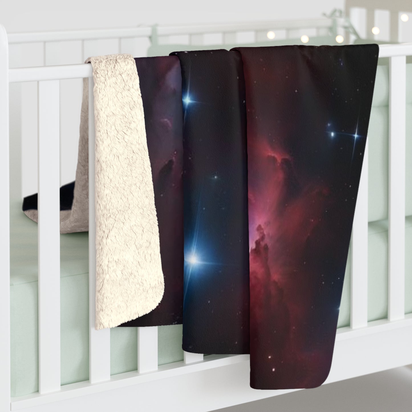 Nebula Sherpa Fleece Blanket