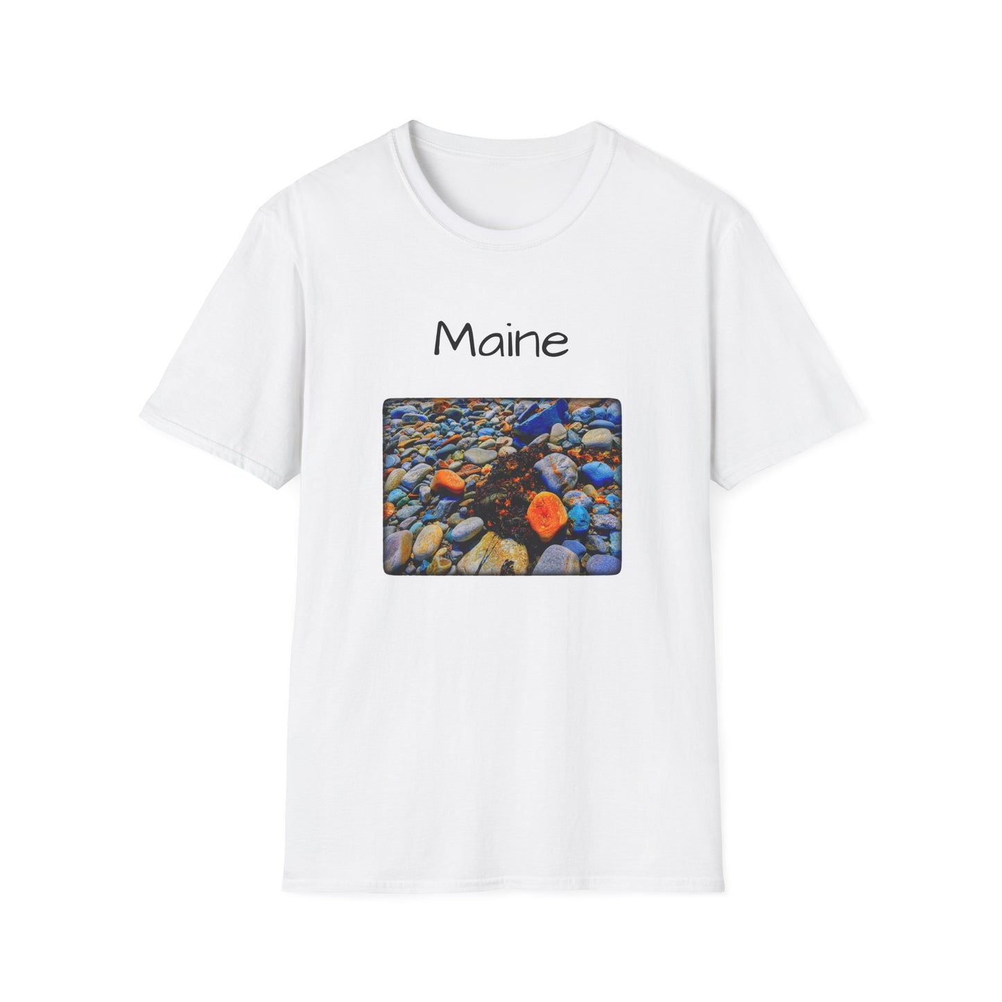 Maine Coastal Earth Unisex Softstyle T-Shirt now 30% off at checkout!