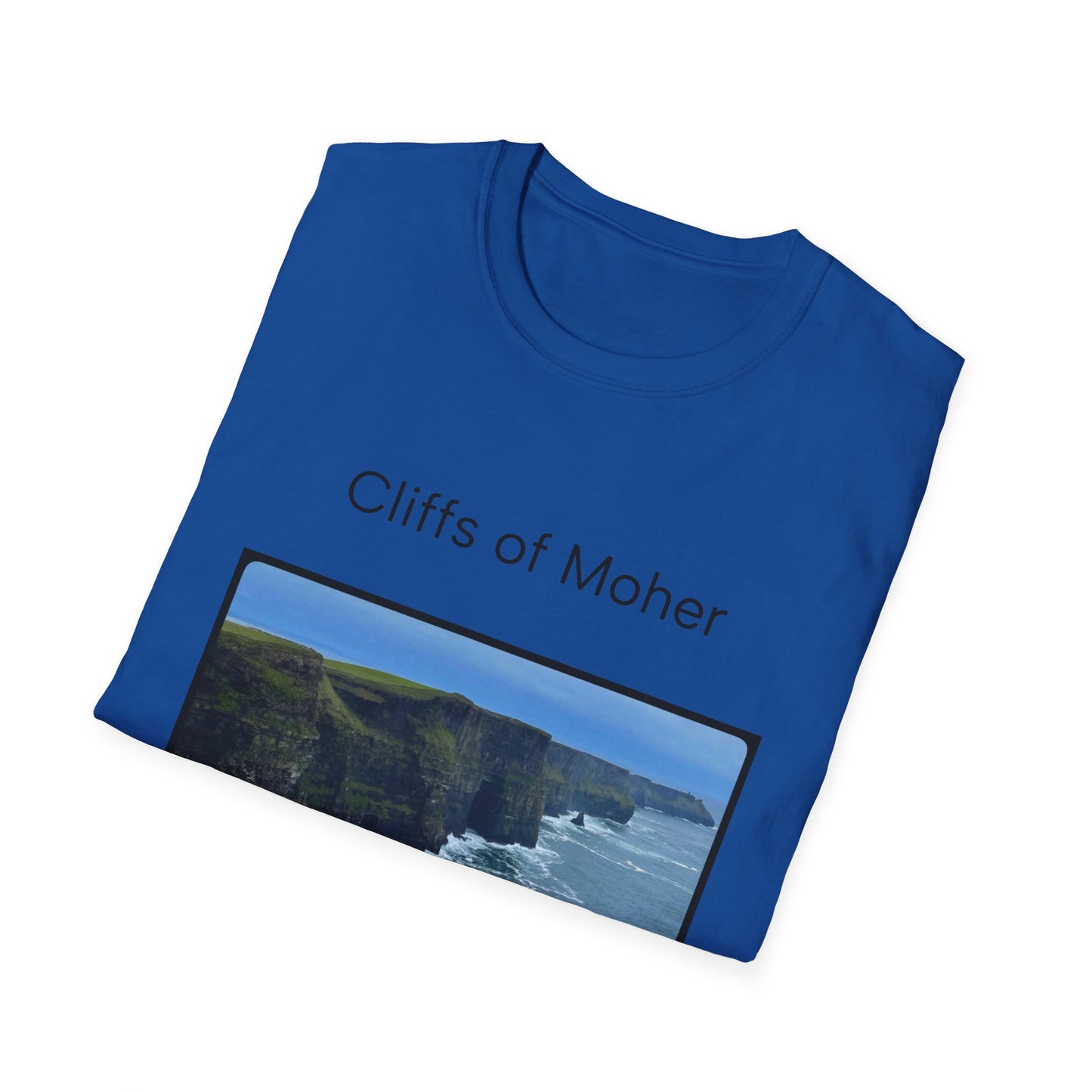 Ireland cliffs of Moher Unisex Softstyle T-Shirt