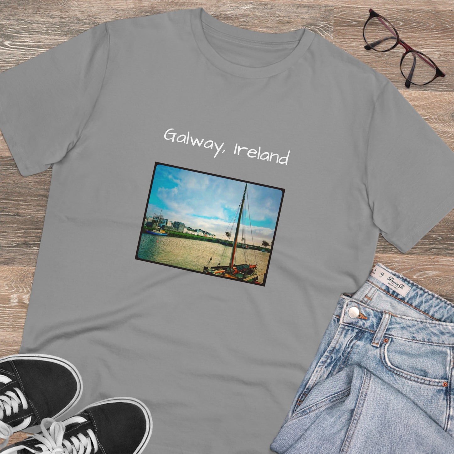 Galway, Ireland Travel Organic Creator T-shirt - Unisex