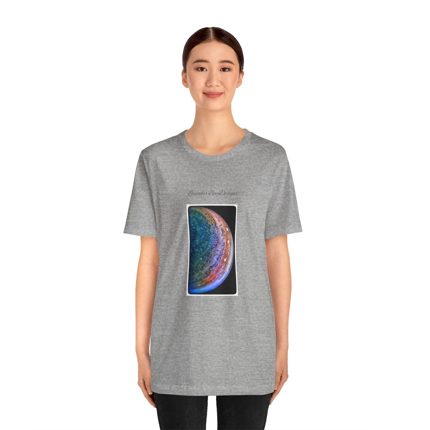 Marbled Pastel Unisex Jersey Short Sleeve Tee