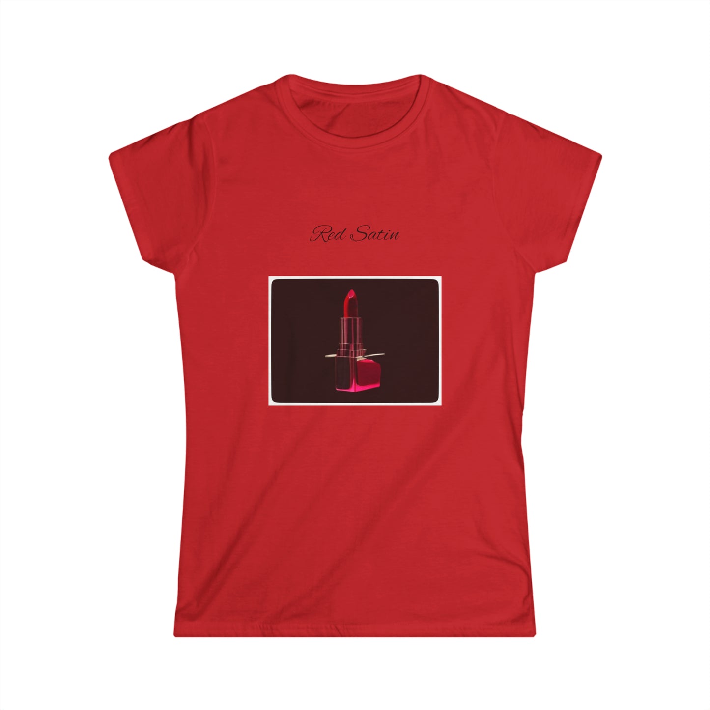 Satin Red and Satin Pink Women's Softstyle Tee