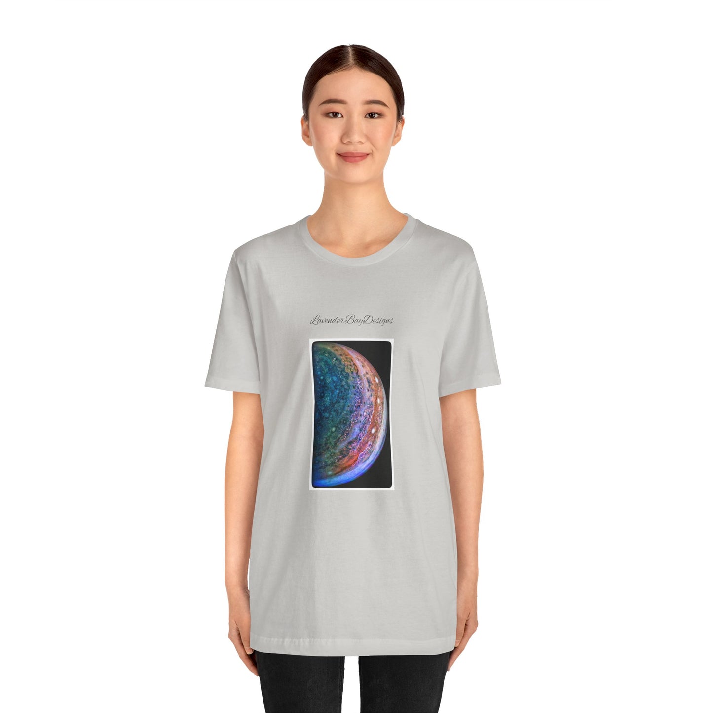 Marbled Pastel Unisex Jersey Short Sleeve Tee