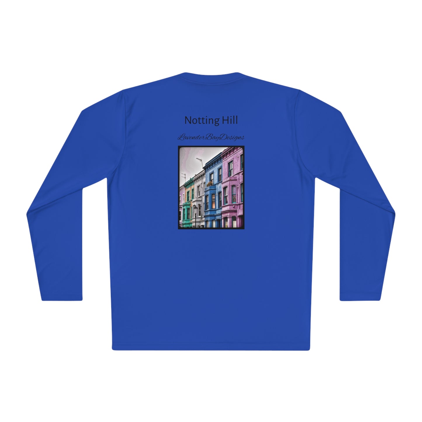 London 2 sides Unisex Lightweight Long Sleeve Tee