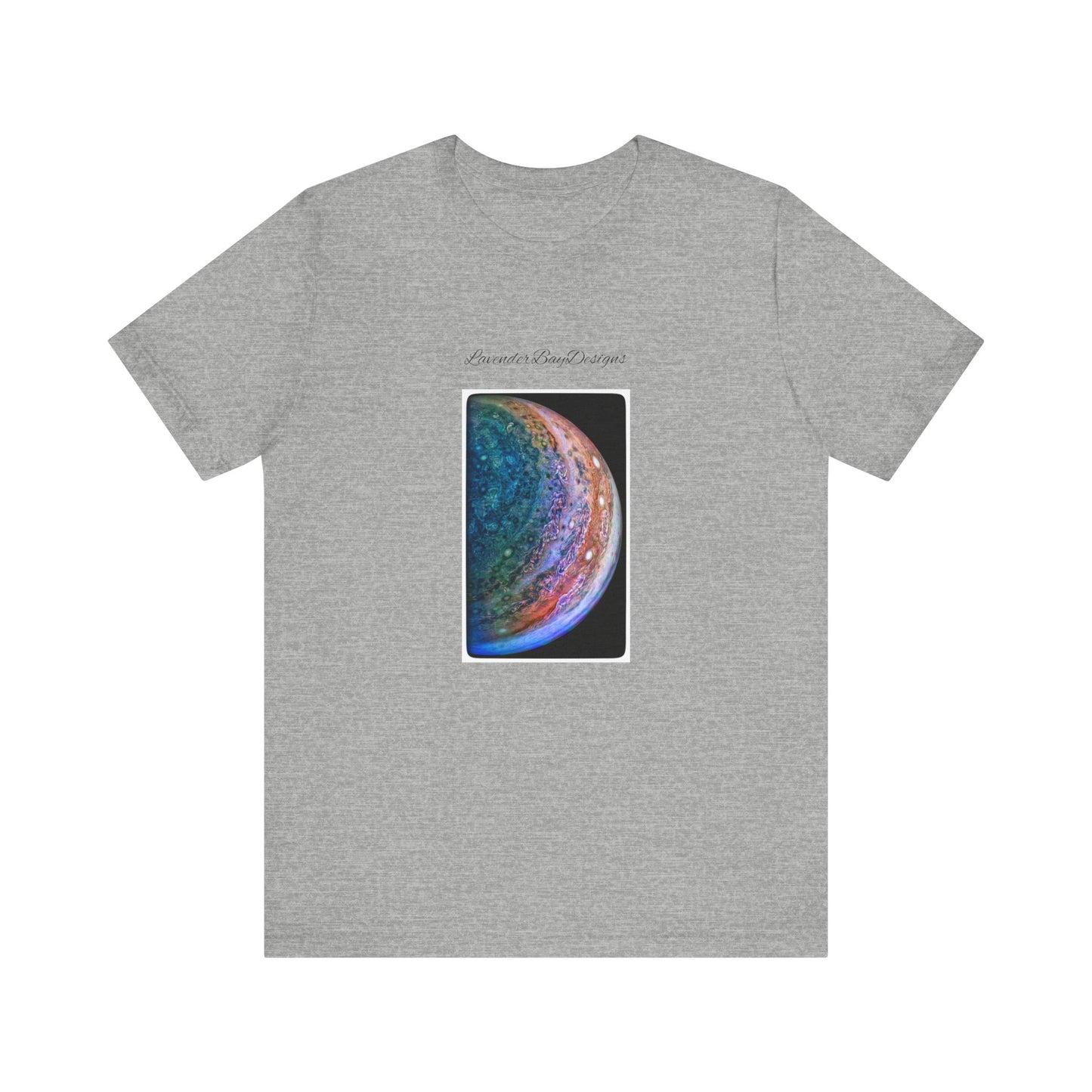 Marbled Pastel Unisex Jersey Short Sleeve Tee