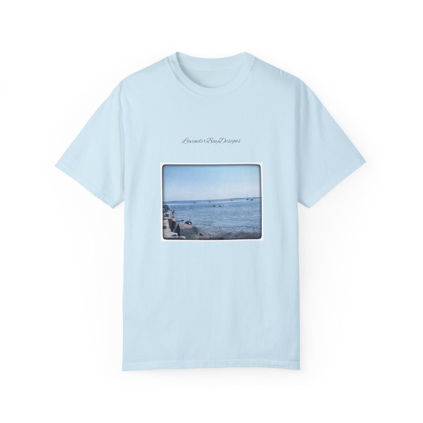 Baby blue Bay  Garment-Dyed T-shirt