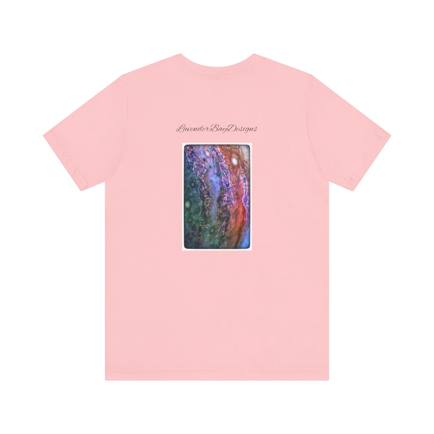 Marbled Pastel Unisex Jersey Short Sleeve Tee