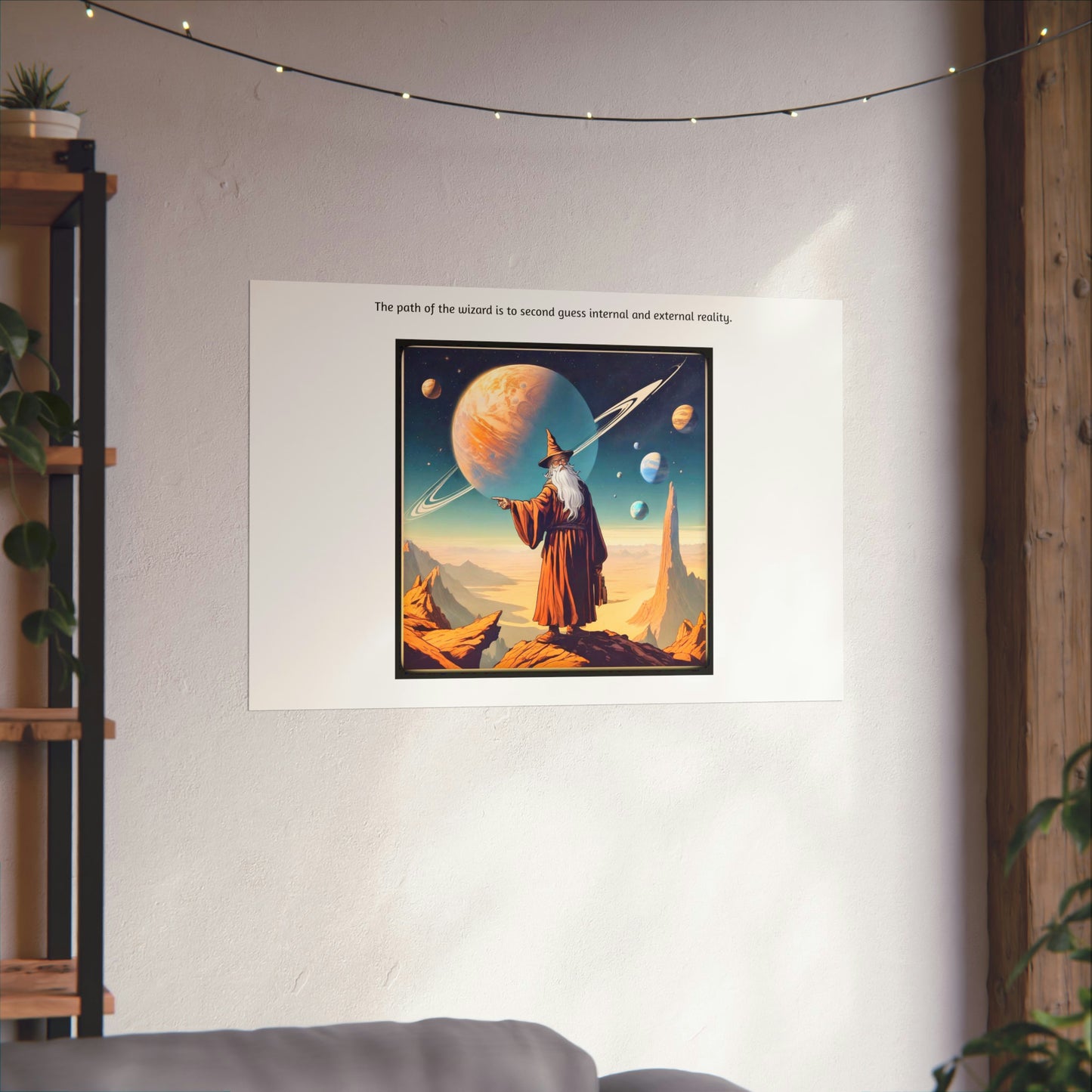 Wizard Matte Horizontal Posters