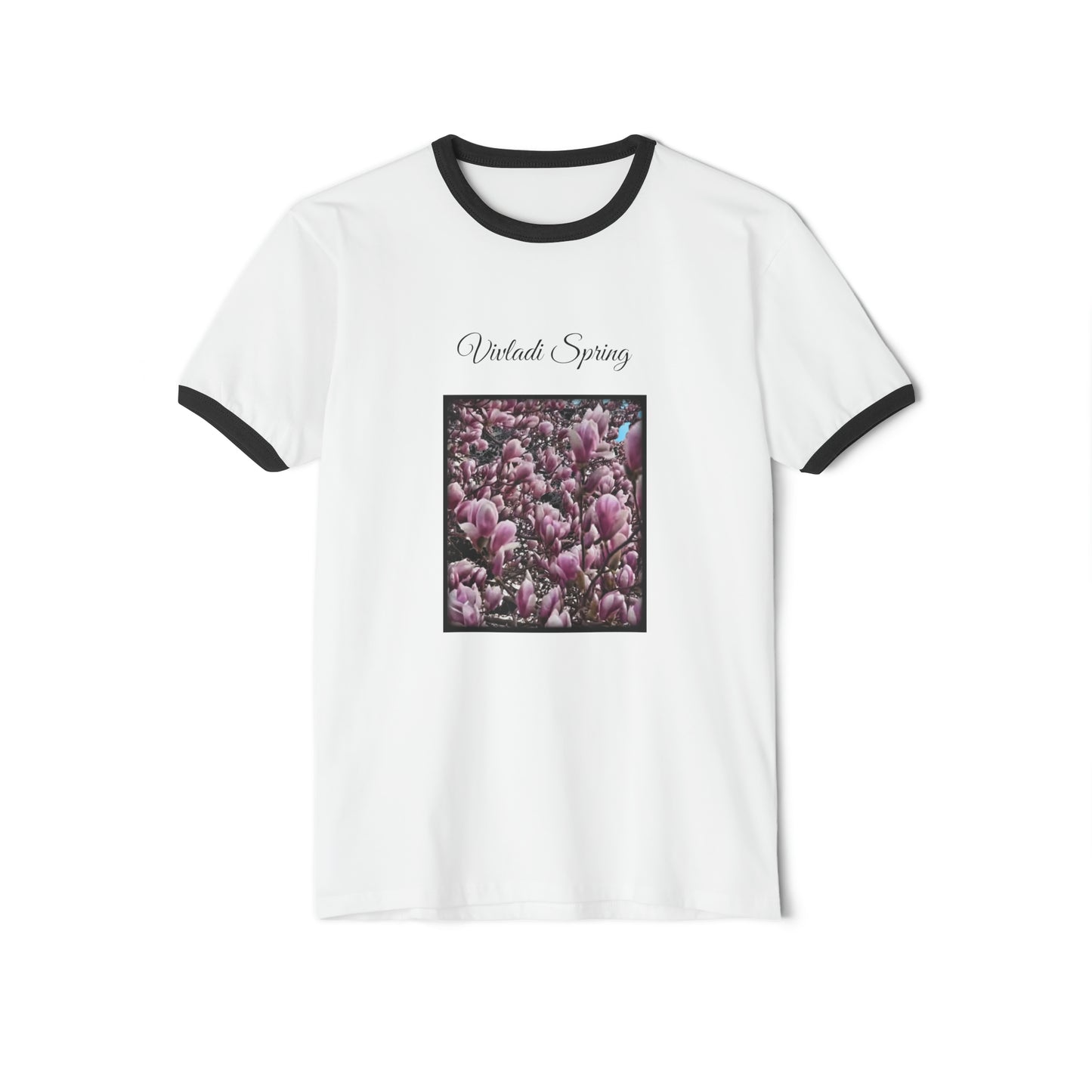 Vivaldi Spring Unisex Cotton Ringer T-Shirt