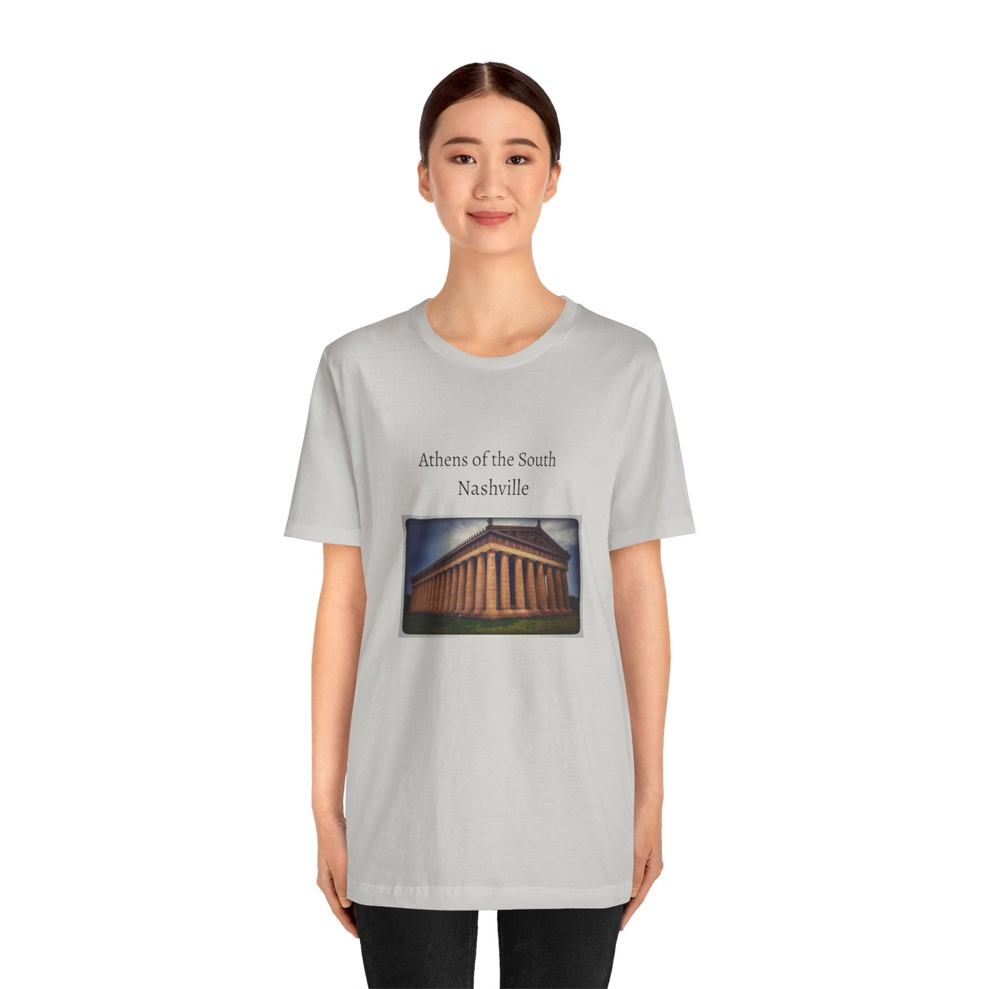 Athens of the South Two Sided Print Unisex Jersey Short Sleeve Tee