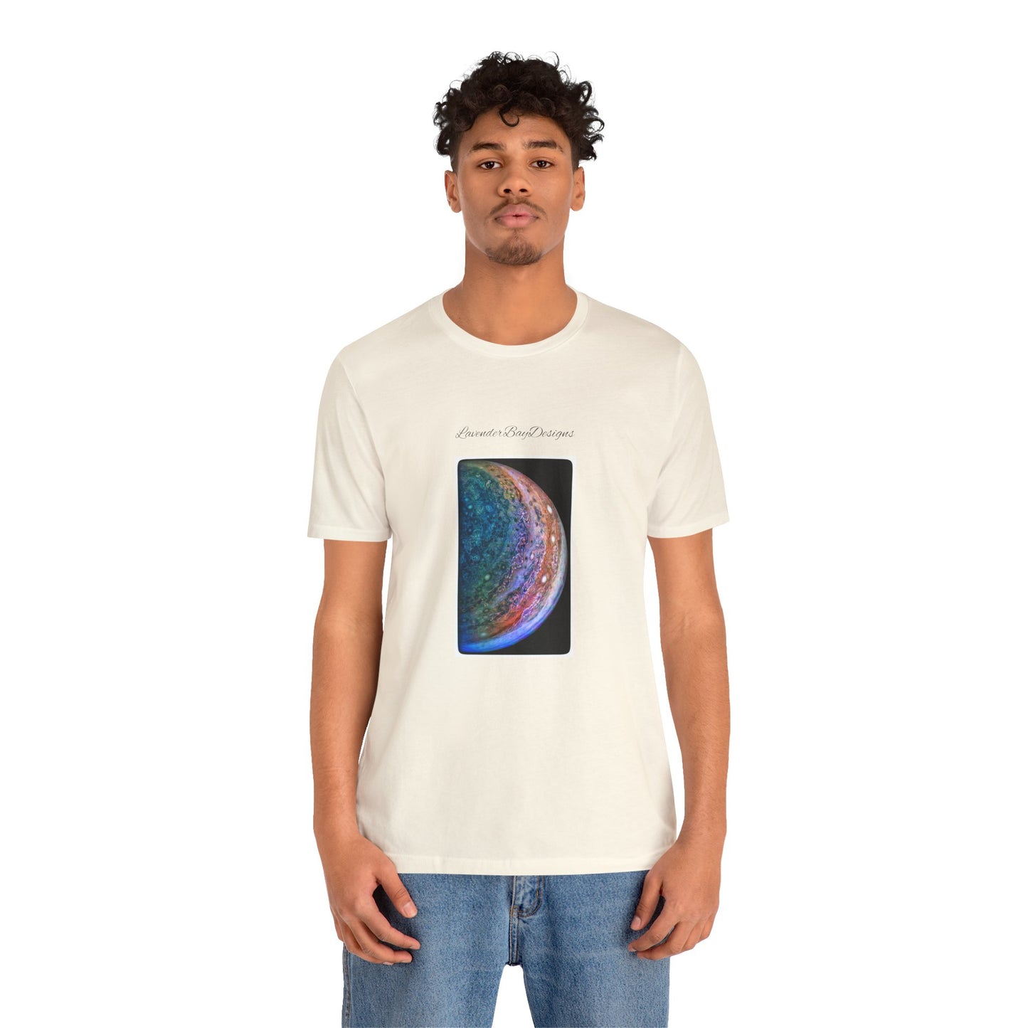 Marbled Pastel Unisex Jersey Short Sleeve Tee