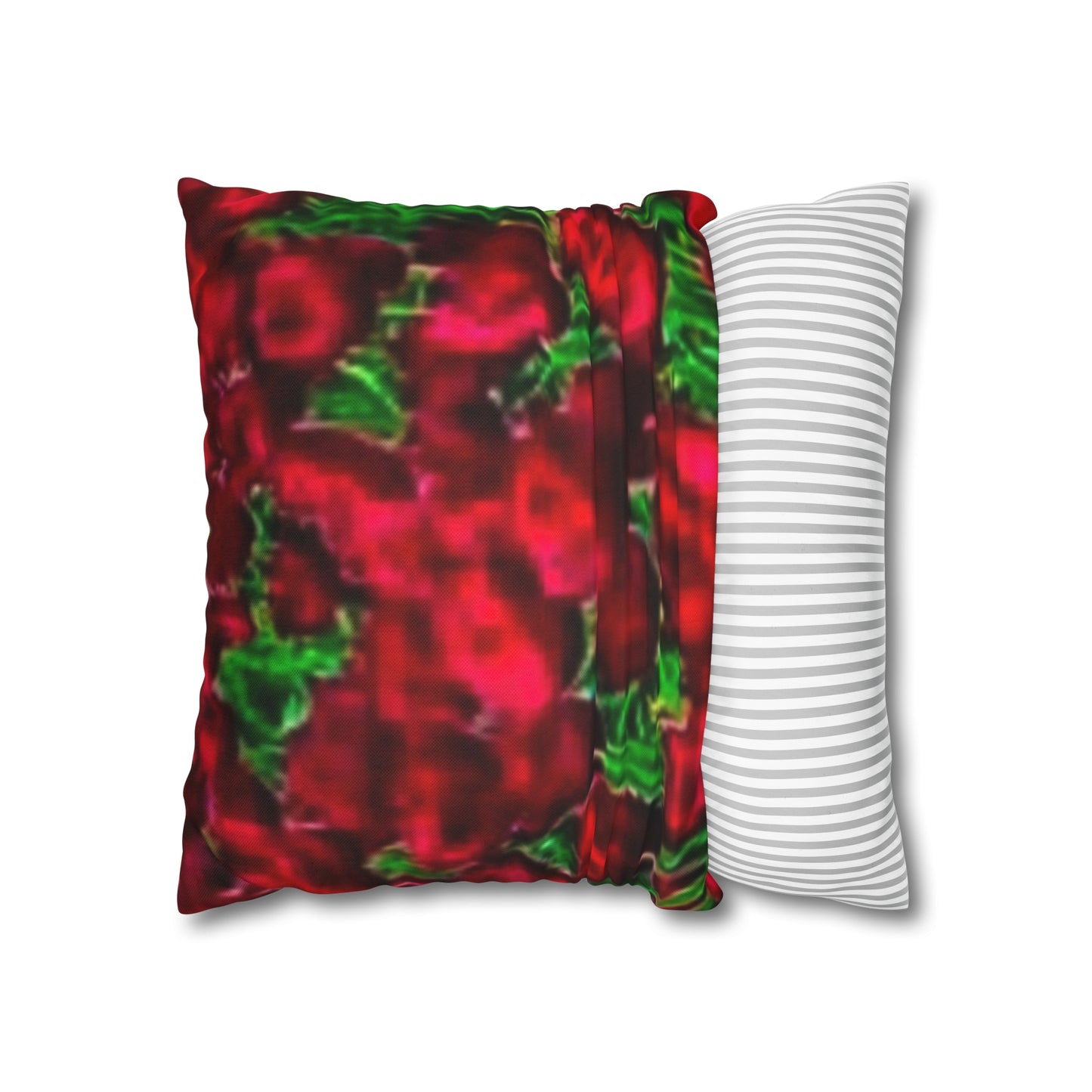 Spun Polyester Square Pillowcase