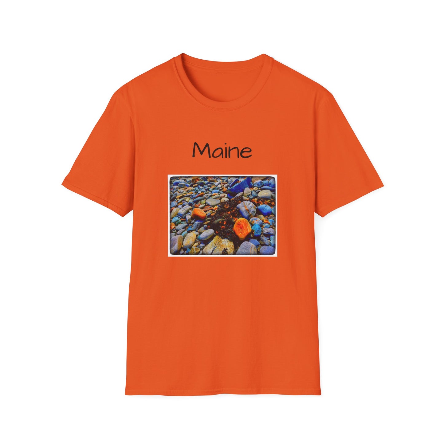 Maine Coastal Earth Unisex Softstyle T-Shirt now 30% off at checkout!