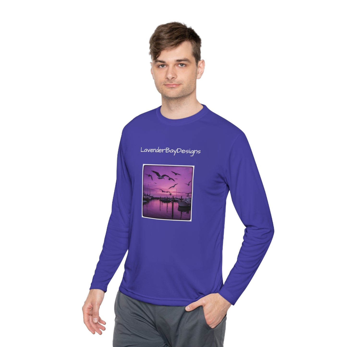 LavenderBay Unisex Lightweight Long Sleeve Tee