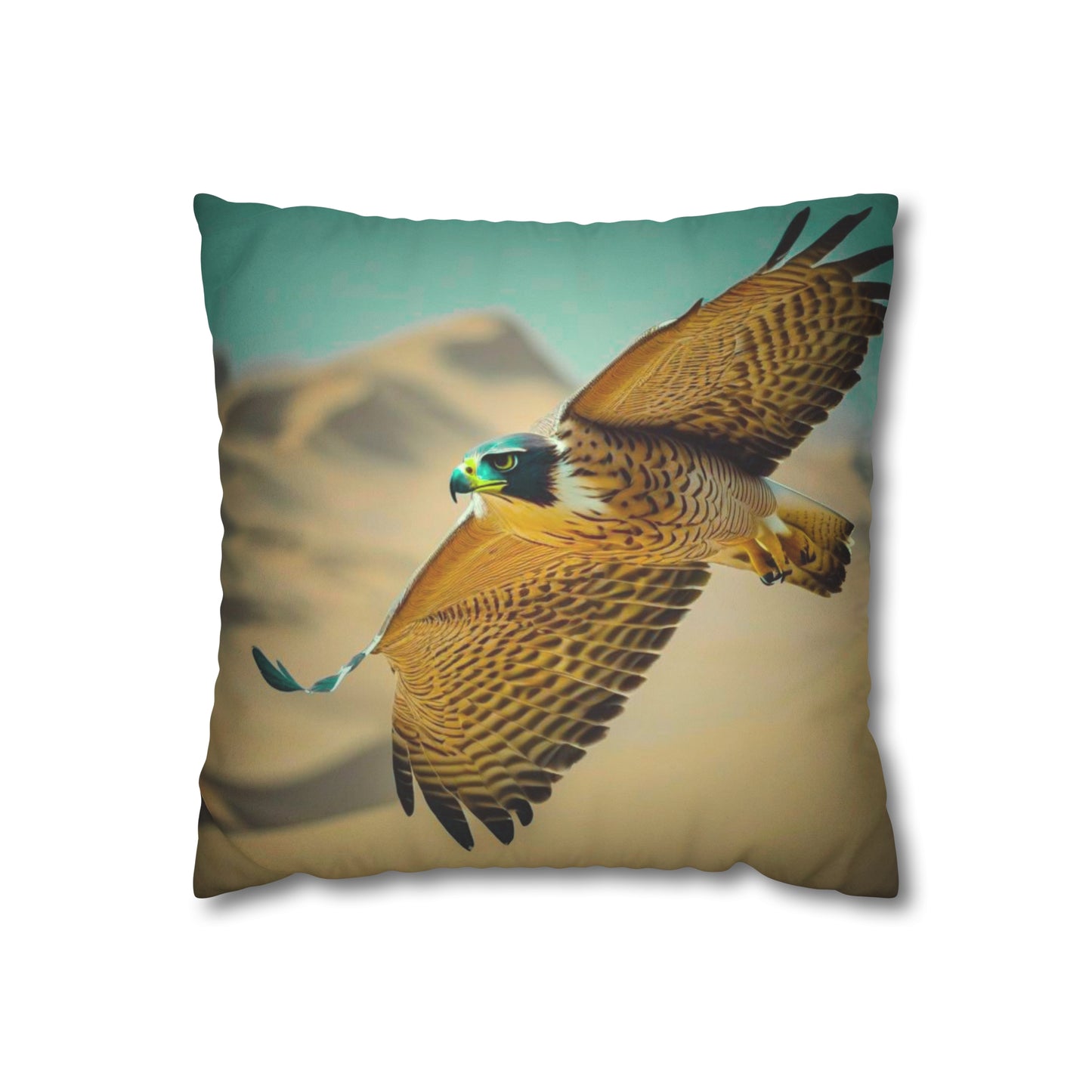 Falcon Faux Suede Square Pillowcase