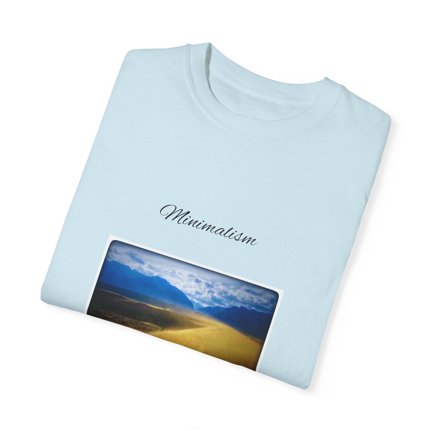 Minimalism Unisex Garment-Dyed T-shirt