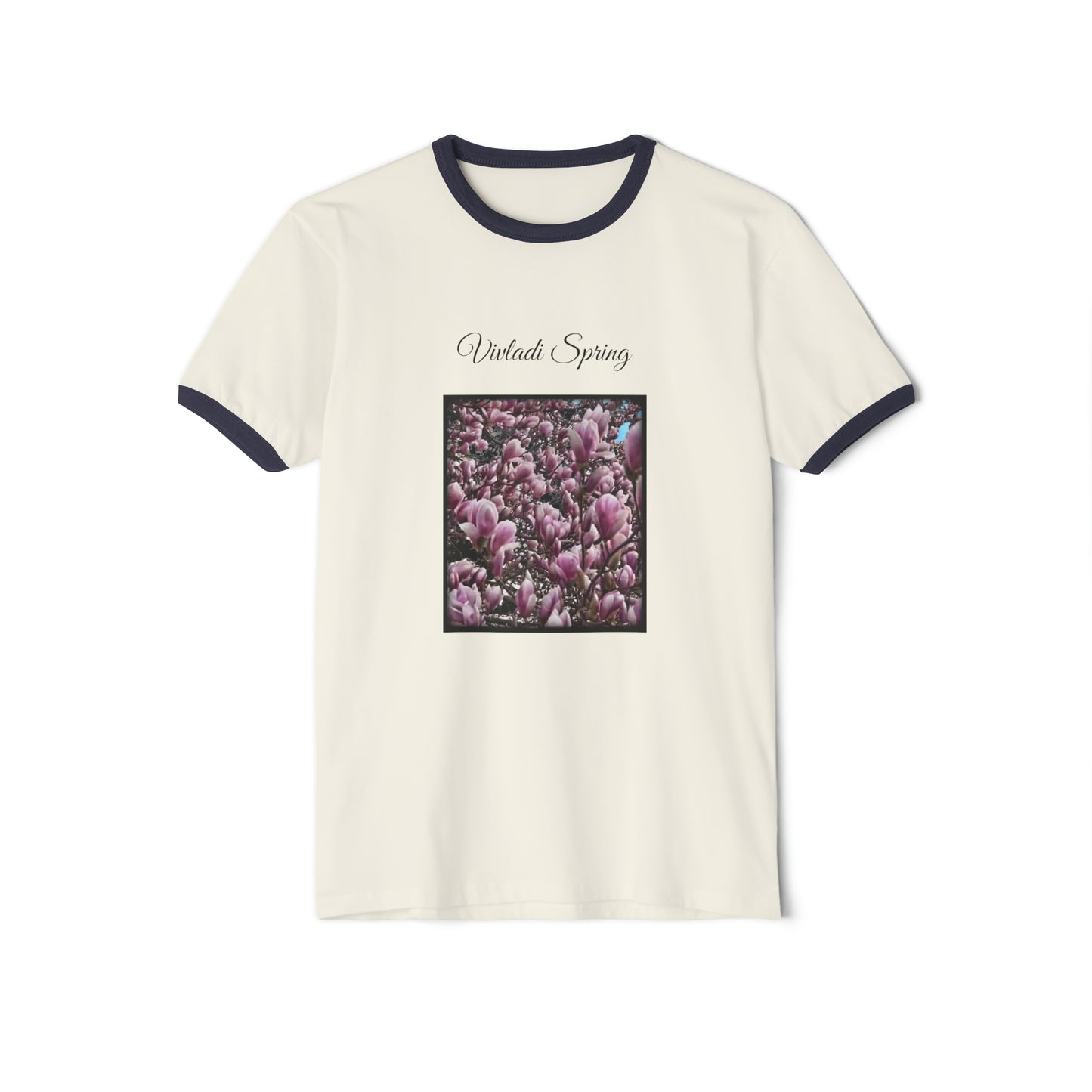 Vivaldi Spring Unisex Cotton Ringer T-Shirt