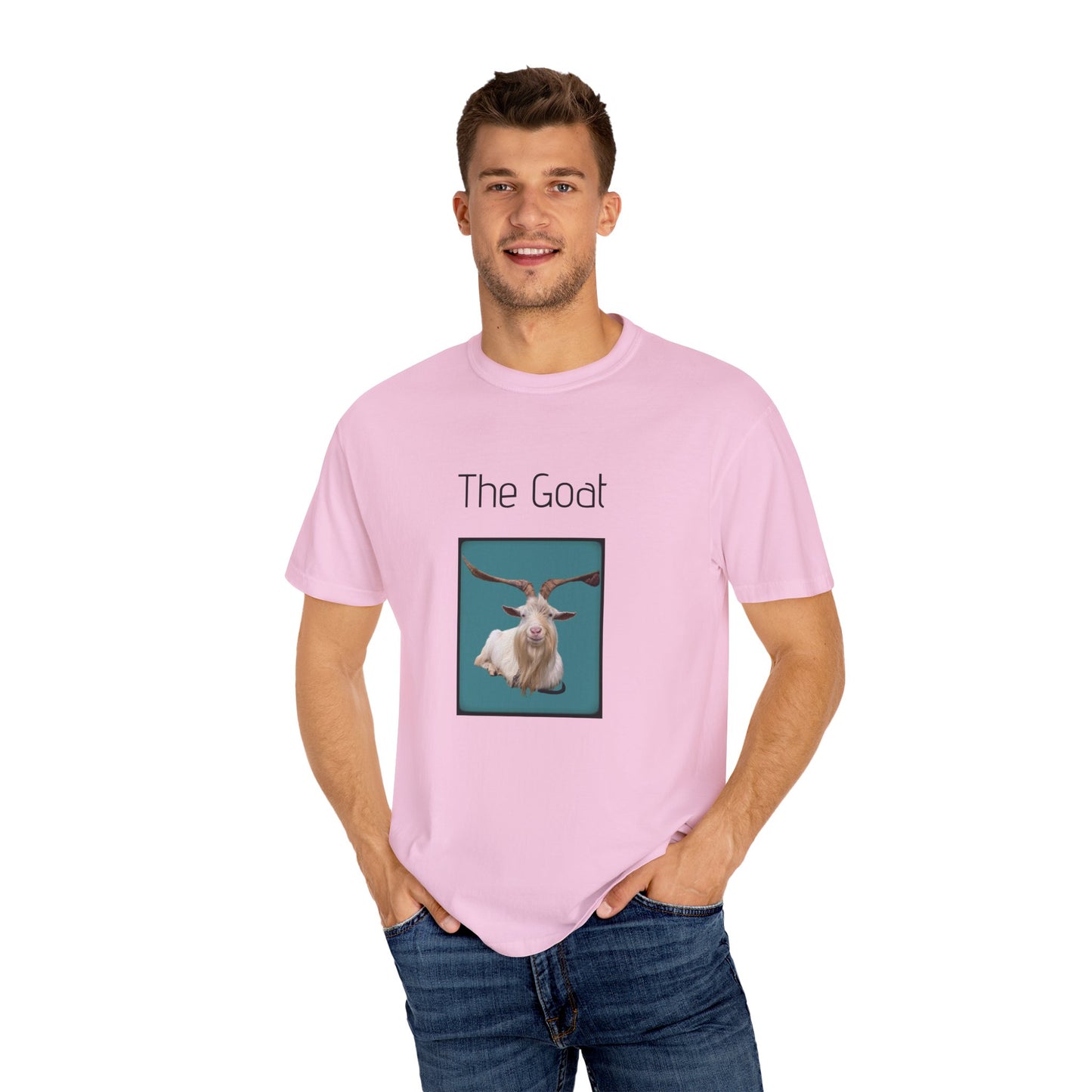 The Goat Unisex Garment-Dyed T-shirt