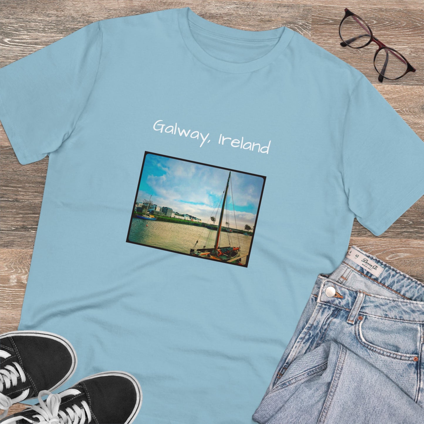 Galway, Ireland Travel Organic Creator T-shirt - Unisex