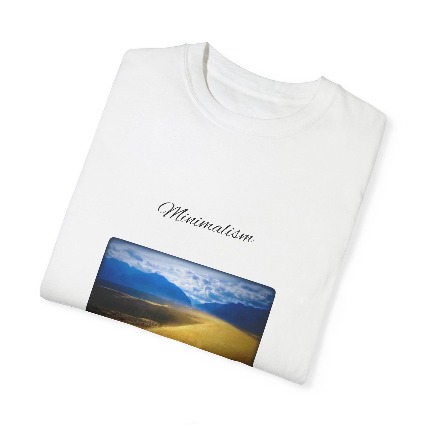 Minimalism Unisex Garment-Dyed T-shirt