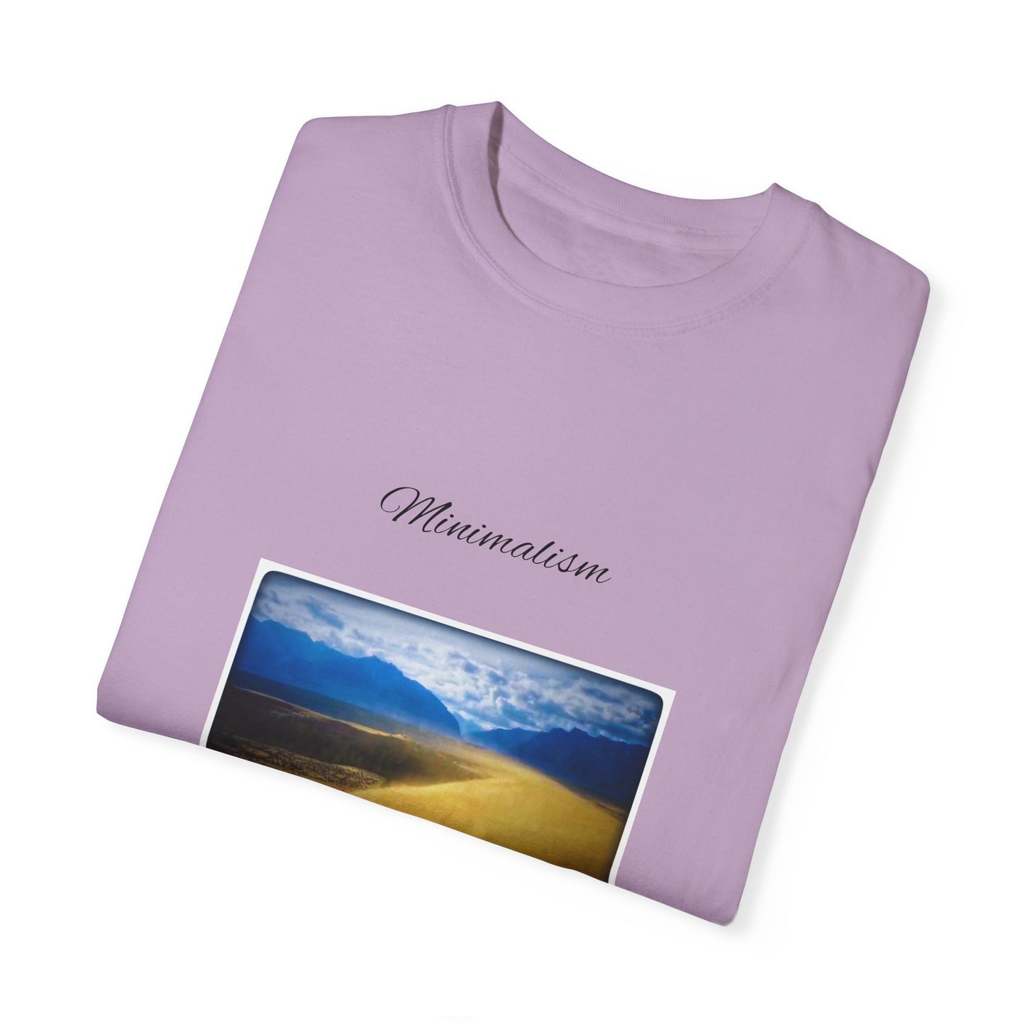 Minimalism Unisex Garment-Dyed T-shirt