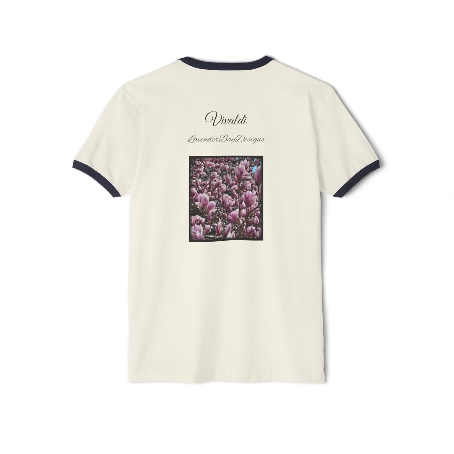 Vivaldi Spring Unisex Cotton Ringer T-Shirt