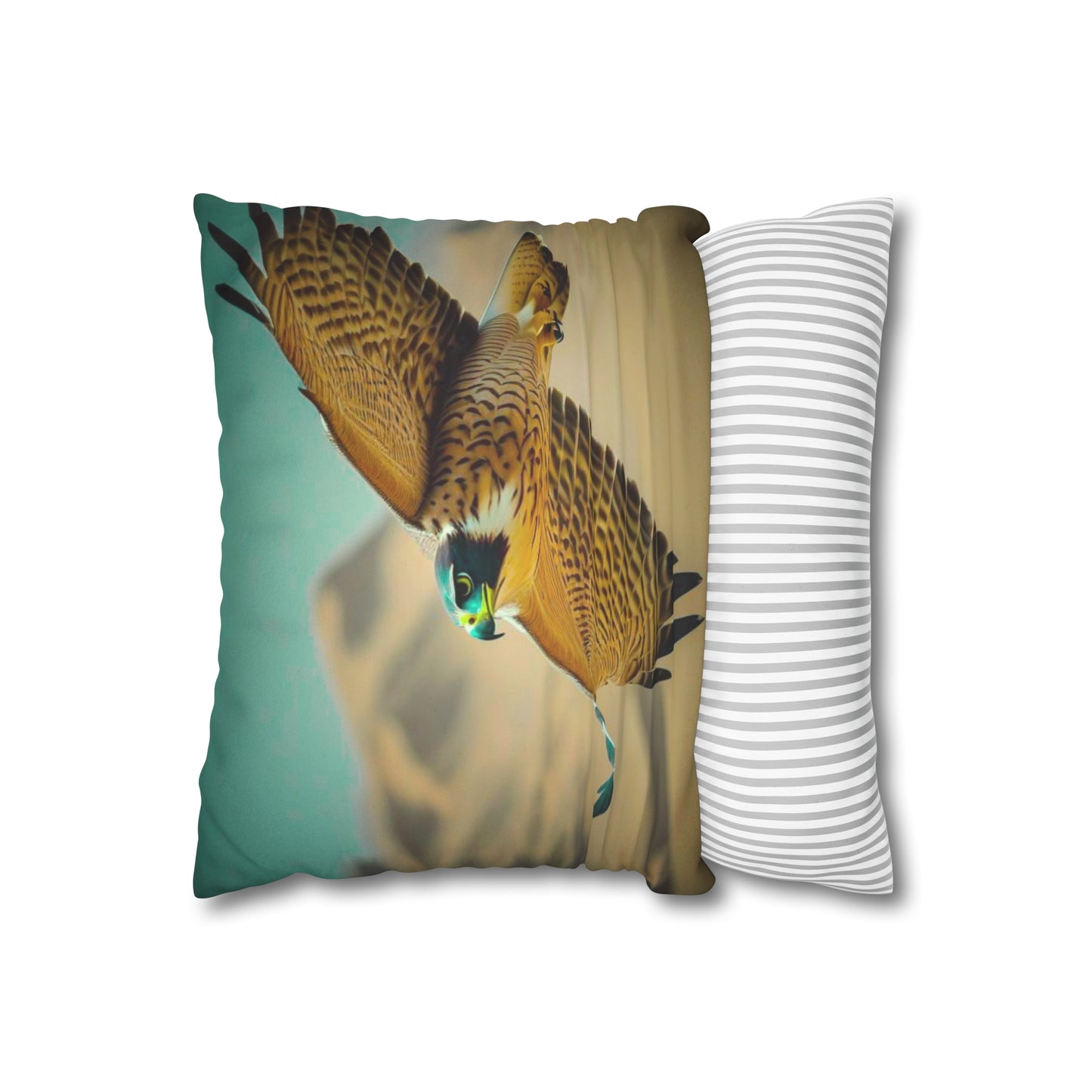 Falcon Faux Suede Square Pillowcase