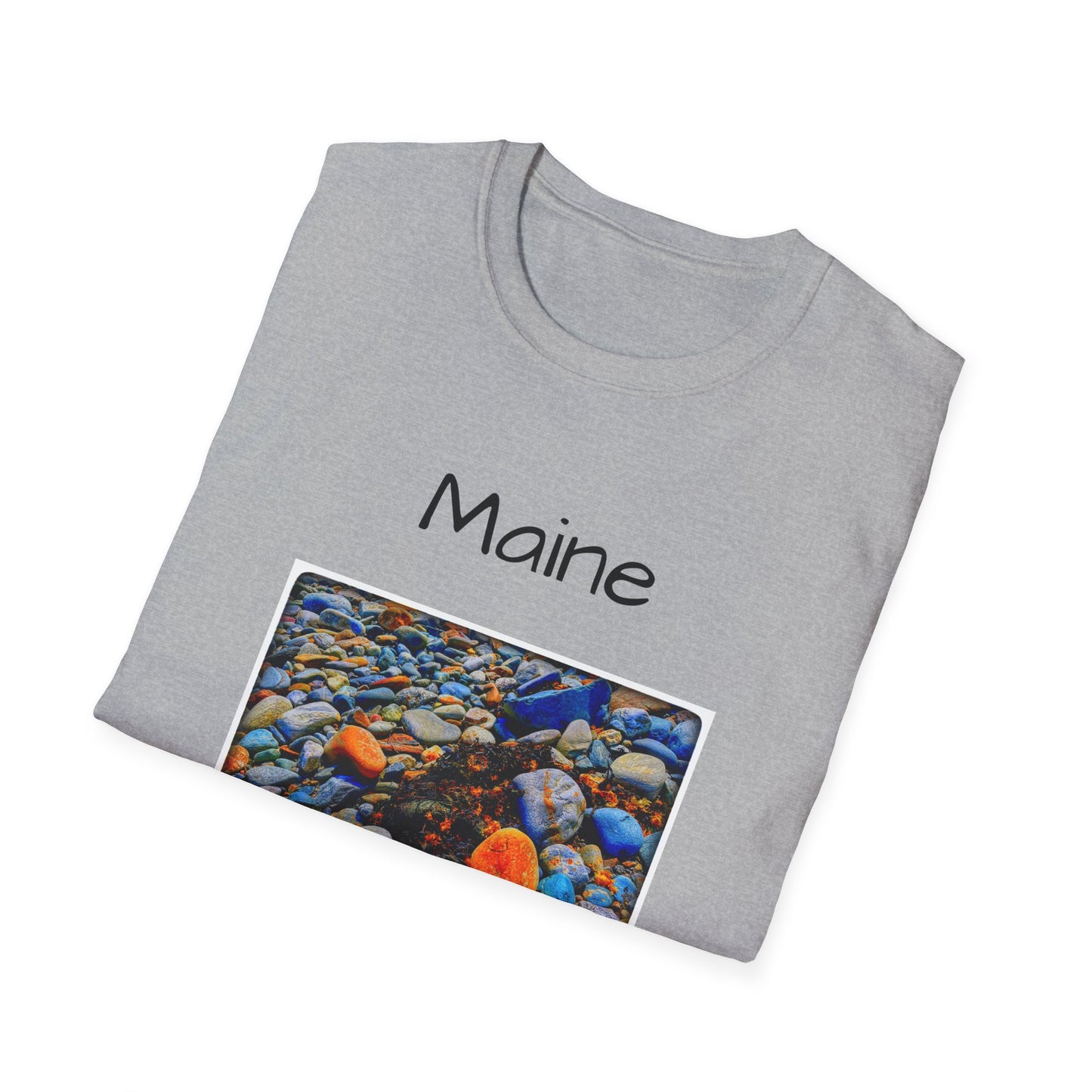 Maine Coastal Earth Unisex Softstyle T-Shirt now 30% off at checkout!