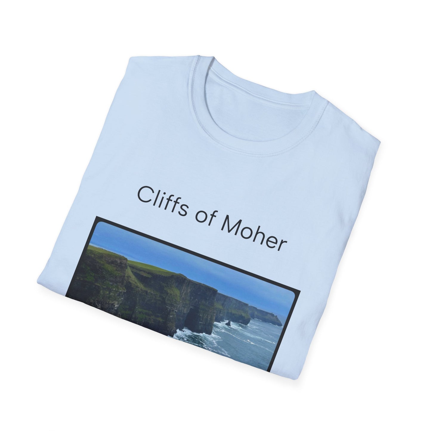 Ireland cliffs of Moher Unisex Softstyle T-Shirt