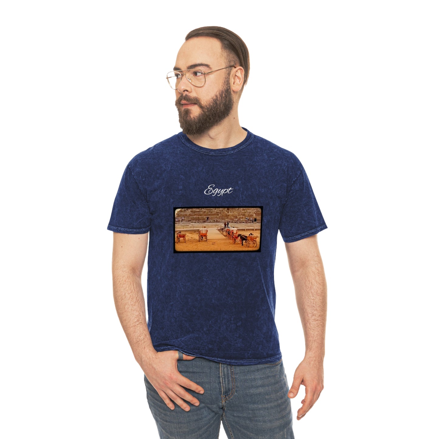 Egypt Unisex Mineral Wash T-Shirt