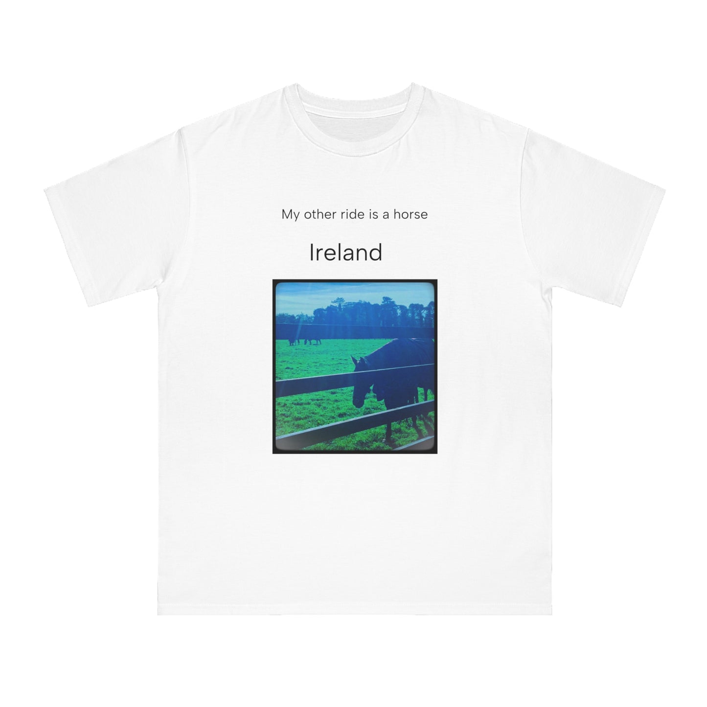 Ireland horses Organic Unisex Classic T-Shirt