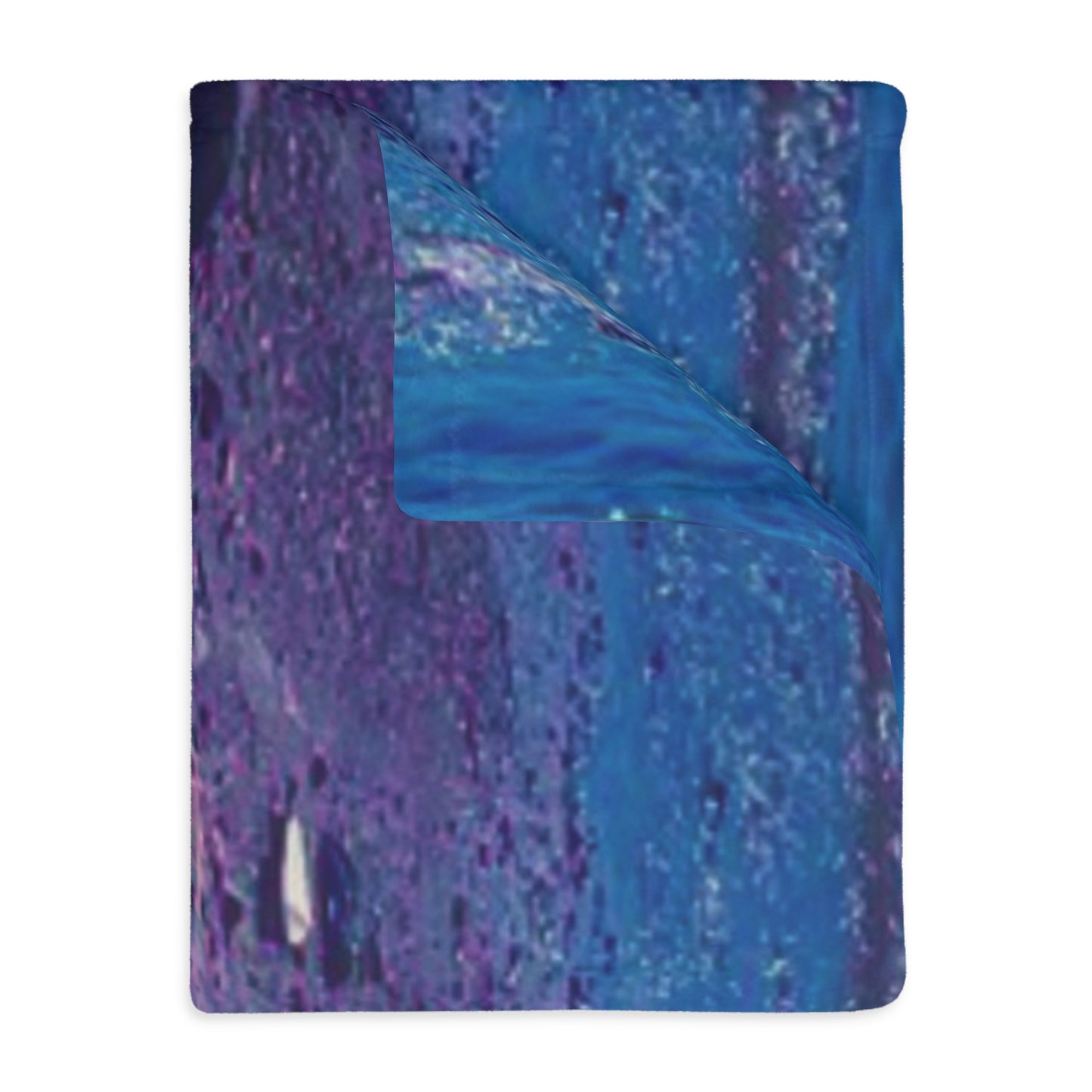 LavenderBay Velveteen Microfiber Blanket (Two-sided print)