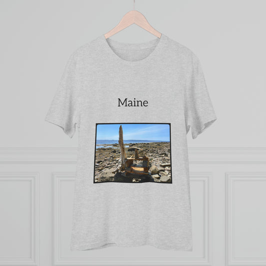 Maine Coastal Travel Organic Creator T-shirt - Unisex