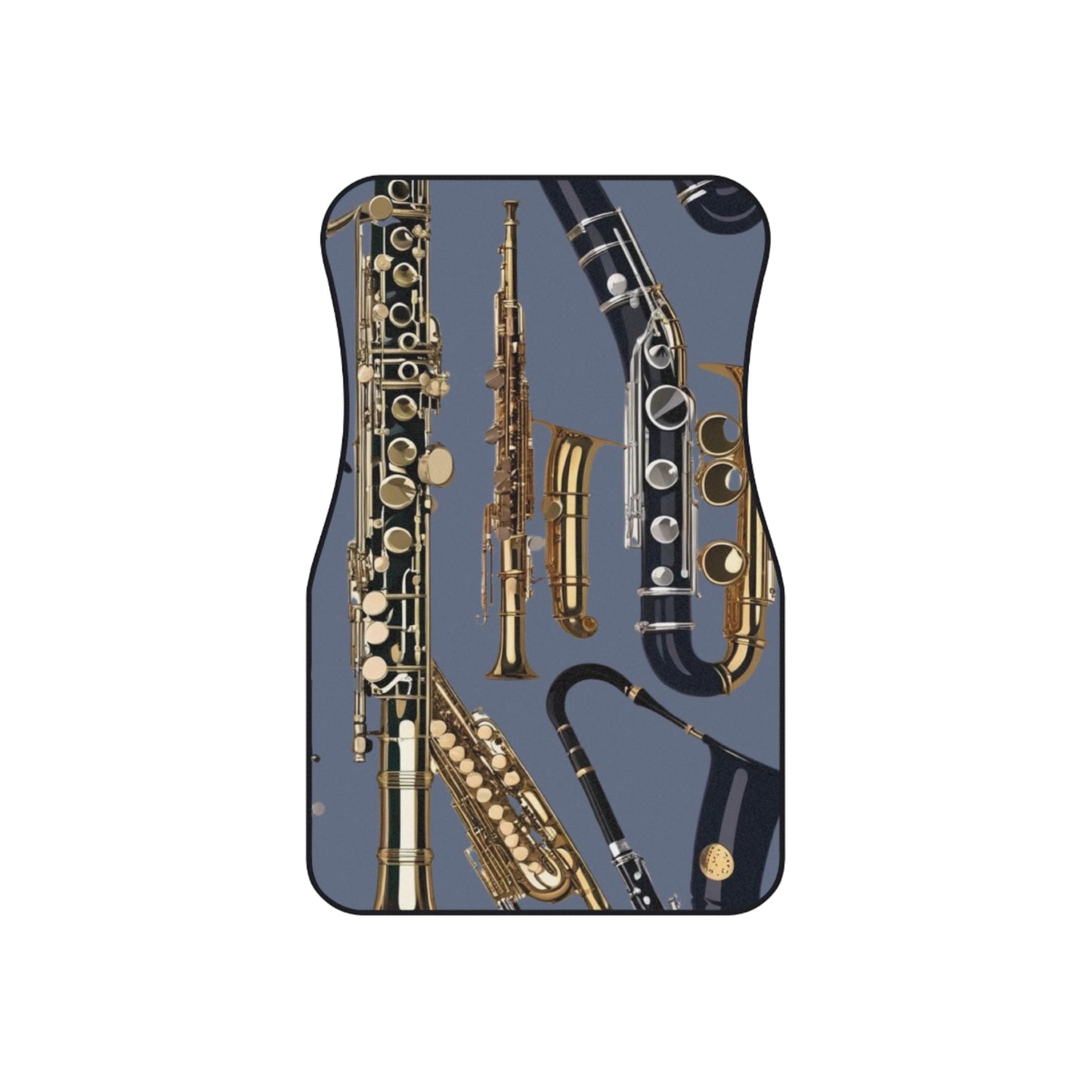 Wind Instruments Car Mats (Set of 4)