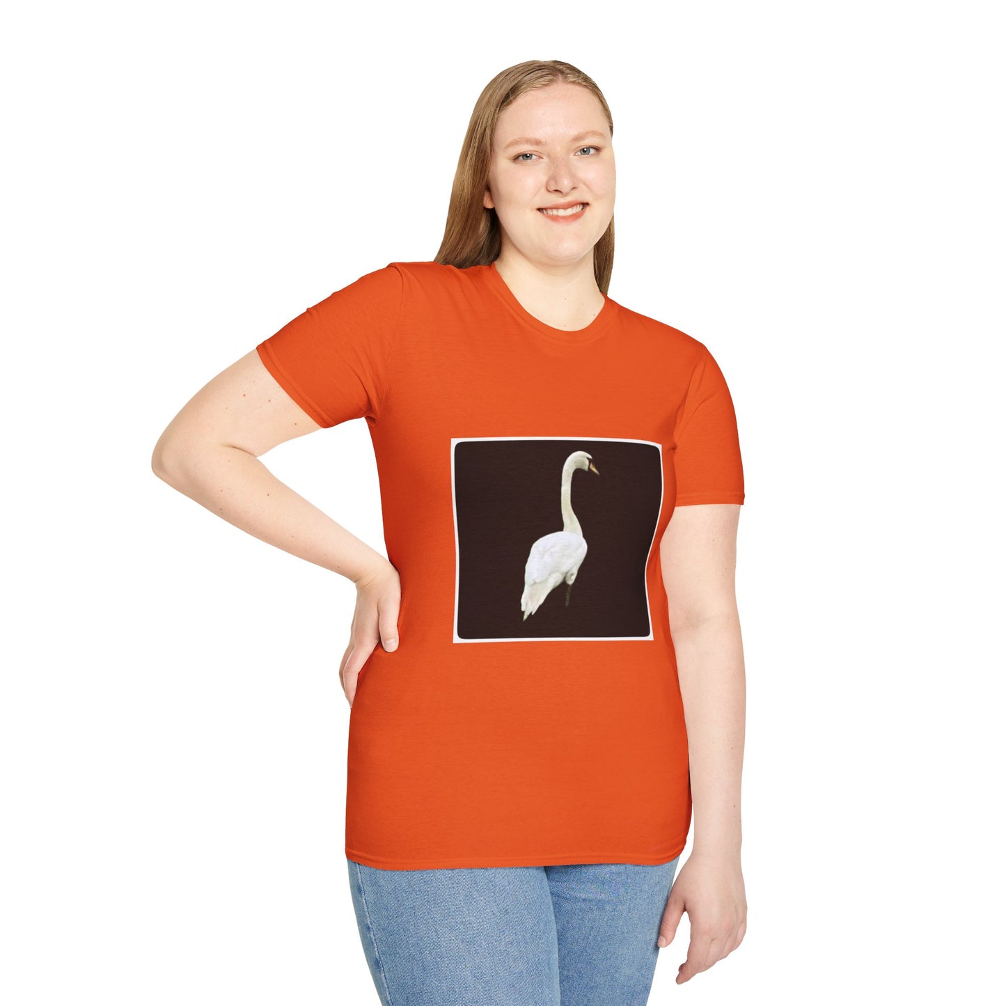 Swan Unisex Softstyle T-Shirt