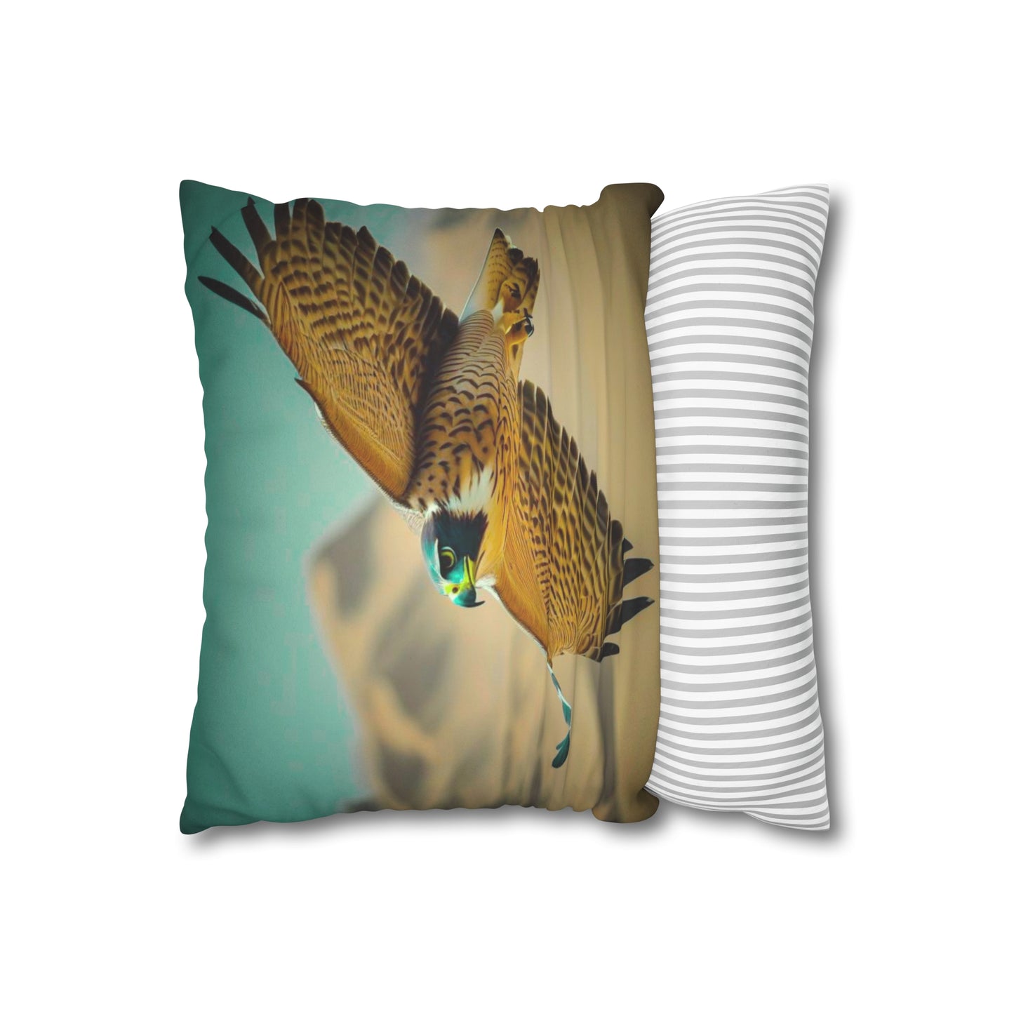 Falcon Faux Suede Square Pillowcase