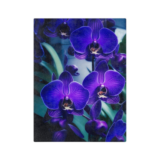 Purple Orchid Velveteen Microfiber Blanket