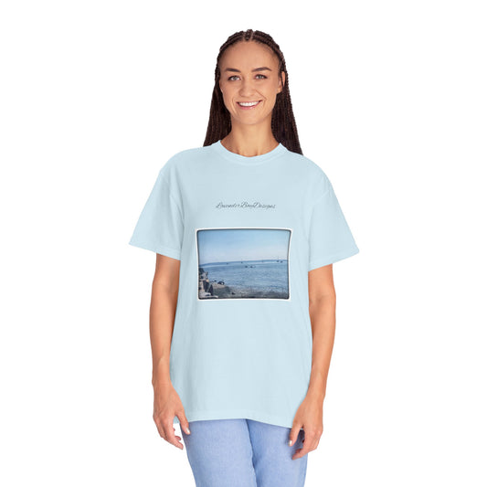 Baby blue Bay  Garment-Dyed T-shirt