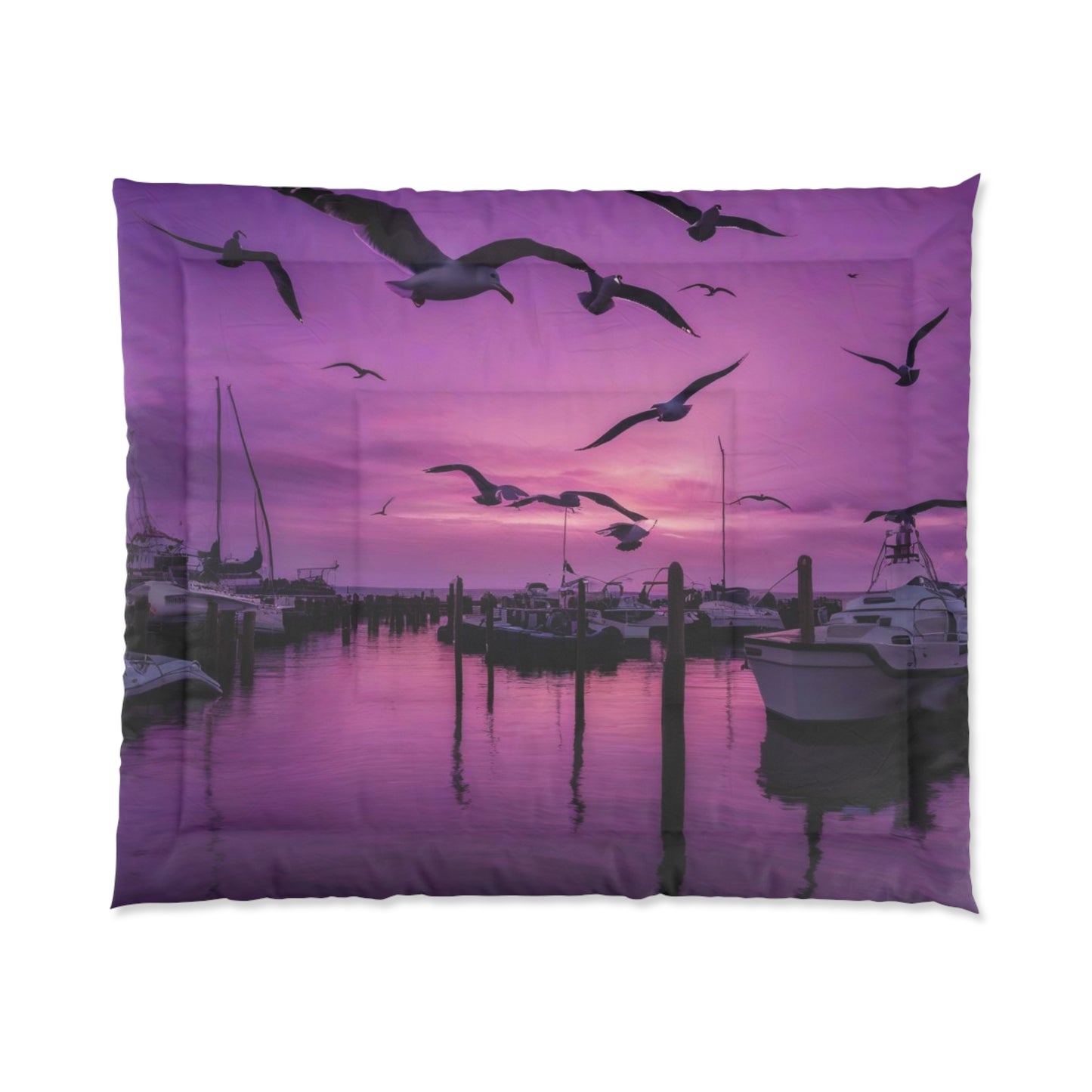 Purple Shores Comforter